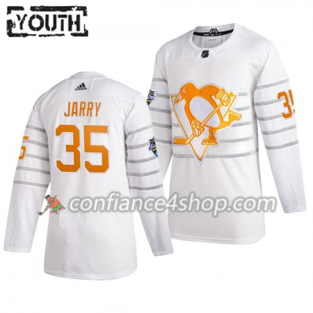 Adidas Maillot de Hockey Pittsburgh Penguins TRISTAN JARRY 35 Blanc 2020 NHL All-Star Authentic - Enfant